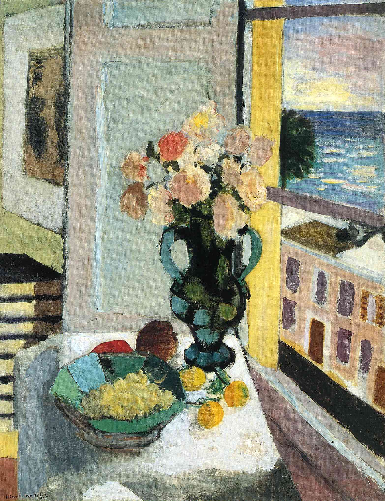 Henri Matisse - Flowers in front of a Window 1922